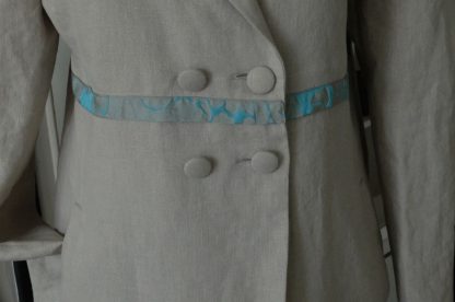 Leinenmantel, doppelreihig - Image 3