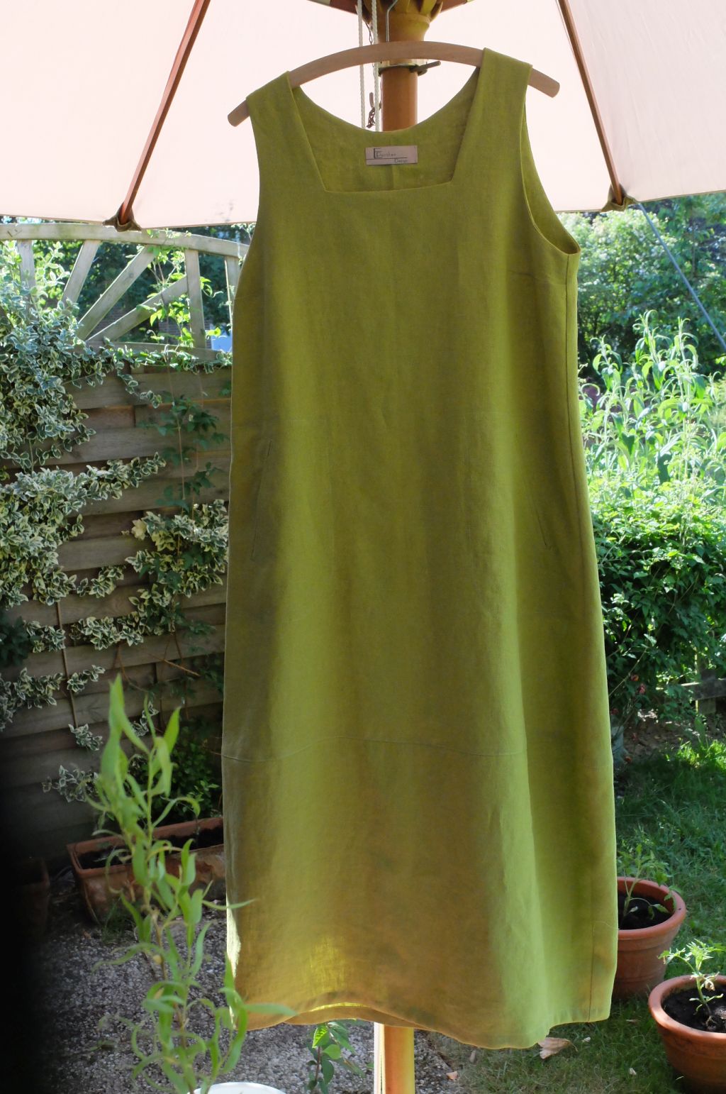 Leinen Sommerkleid