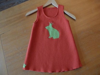 Trägerkleid Froschkönig