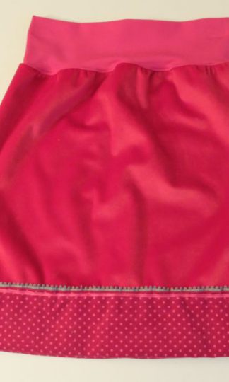 Kinderrock Samt rot